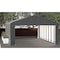 Shelterlogic ShelterTube Wind and Snow-Load Rated Garage, 20x32x12 Gray SQAADD0103C02003212 - alternate 1
